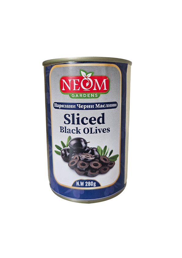 Sliced Black Olives-280g