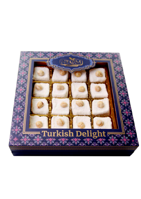 Turkish delight stuffed with hazelnuts 400g