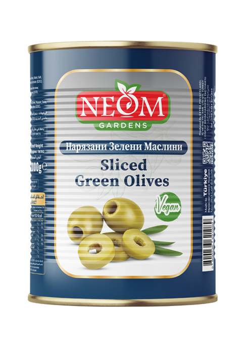 Sliced Green Olives (3850g)